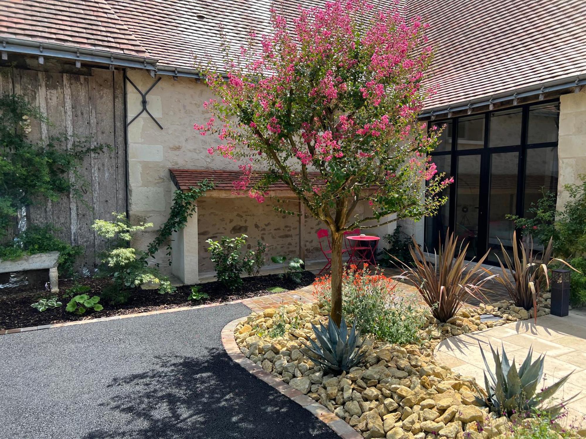 Guest House De Celine Et Benoit Rivarennes  Bagian luar foto